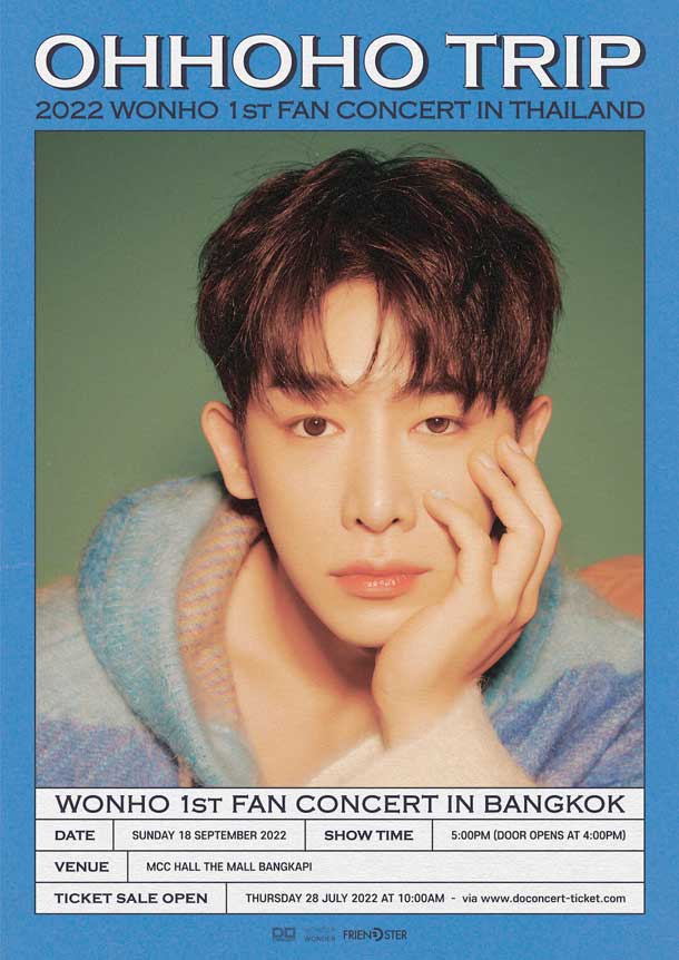 WONHO 1st FAN CONCERT IN BANGKOK 